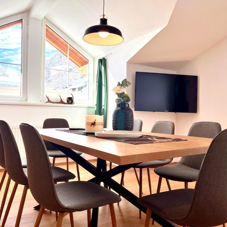 Landhaus Alpenzeit - Apartment mit 3 Schlafzimmern und Dusche - 9
