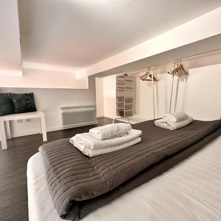 Sweet Loft Menton con letto su mezzanina H1,40 - One-Bedroom Apartment - 15