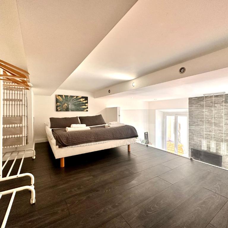 Sweet Loft Menton con letto su mezzanina H1,40 - One-Bedroom Apartment - 14