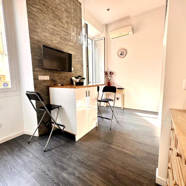 Sweet Loft Menton con letto su mezzanina H1,40 - One-Bedroom Apartment - 3