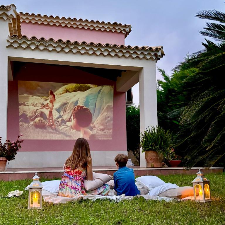 {Villa Jacuzzi Privata}sul mare di Fontane Bianche - Villa con vistas al jardín - 2