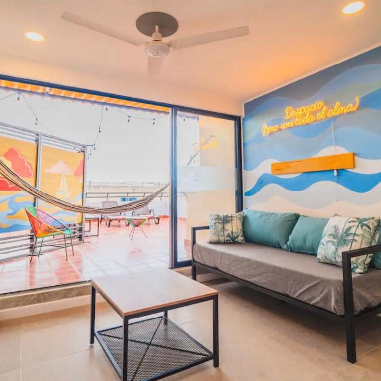 Bocagrande Houstel Ctc Medium - Apartamento de 1 dormitorio - 2