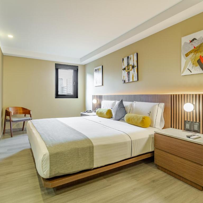 Hotel Flamencos Centro Histórico - Habitación Deluxe con cama extragrande - 9