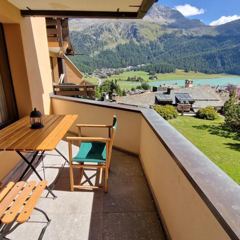 Aparthotel Chesa Bellaval - Apartment mit Seeblick - 14