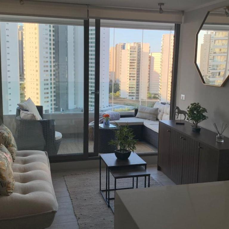 Hermoso y comodo Departamento con vista al mar, costas de montemar - Two-Bedroom Apartment - 7