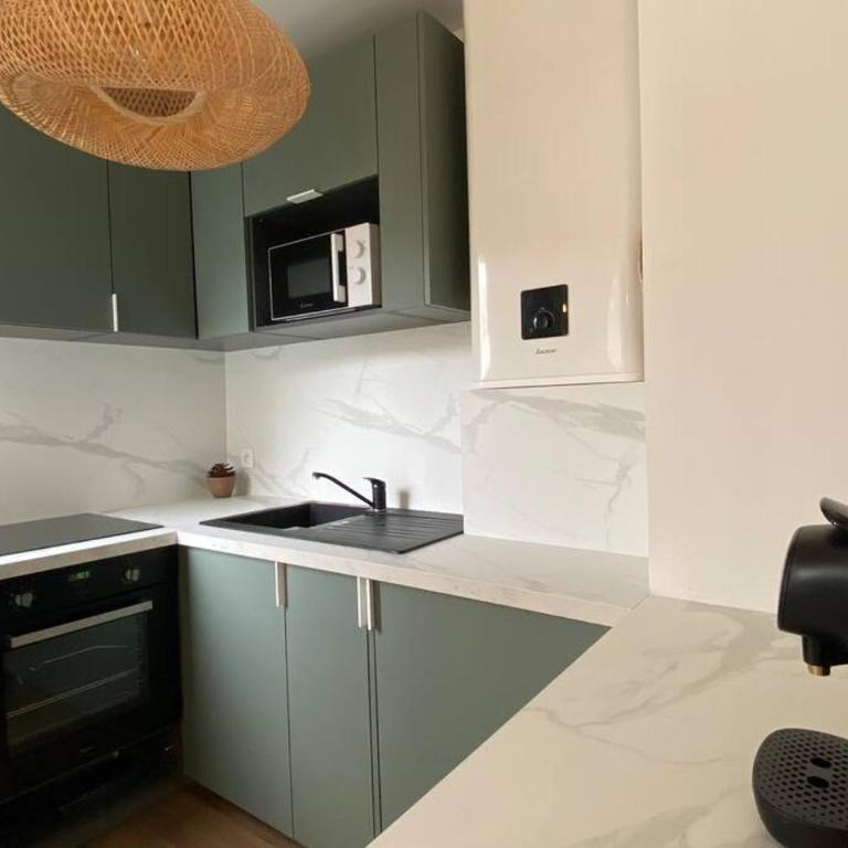Appart Hôtel Lison - rénové 2023 Vieux Lille - One-Bedroom Apartment - 6
