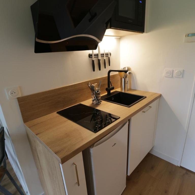 Le Golden-Terrasse & Parking - Estudio con cama extragrande - 7