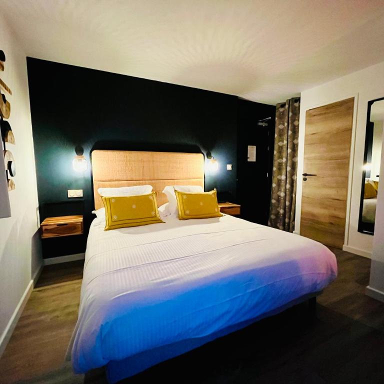Hôtel les Chaumettes - Chambre Double avec Terrasse - 6