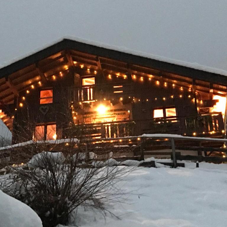 Chalet Le Corti à Crest-Voland-Cohennoz - Appartement avec Vue sur la Montagne - 1
