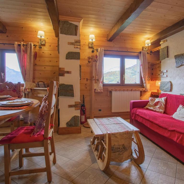 Chalet Le Corti à Crest-Voland-Cohennoz - Appartement avec Vue sur la Montagne - 2