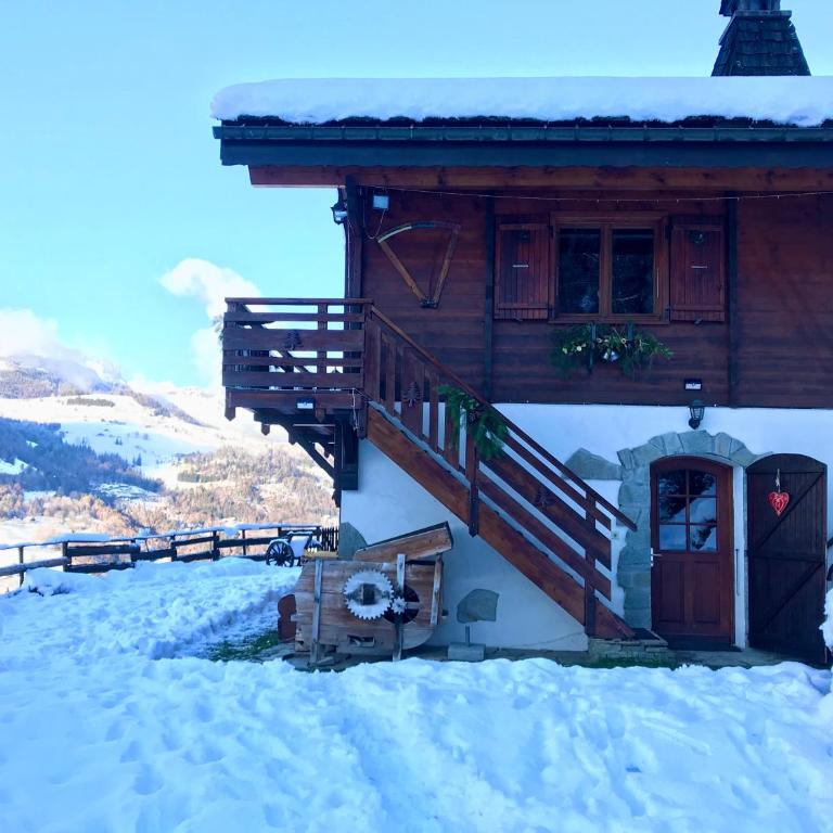 Chalet Le Corti à Crest-Voland-Cohennoz - Appartement avec Vue sur la Montagne - 15