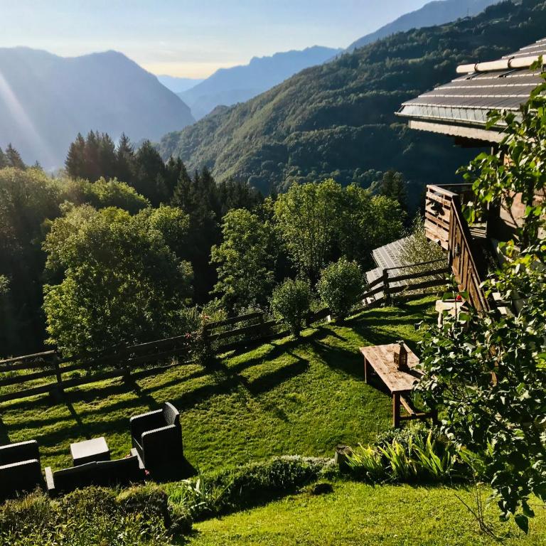 Chalet Le Corti à Crest-Voland-Cohennoz - Appartement avec Vue sur la Montagne - 17