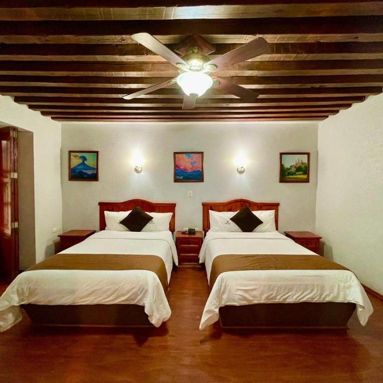 Hotel Puebla Plaza - Habitación Cuádruple Estándar - 4