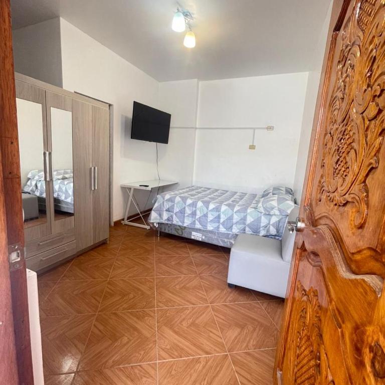 Hospedaje Pinos del Mar - Double Room with Pool View - 4