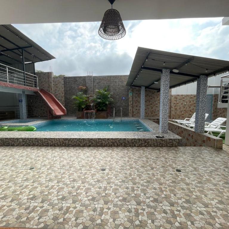 Hospedaje Pinos del Mar - Double Room with Pool View - 1
