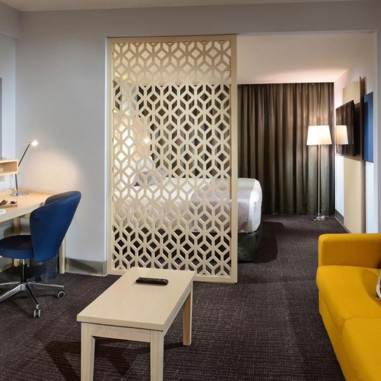 Gran Hotel de Puebla by HNF - Suite Junior con sofá cama - Cama doble grande - 5