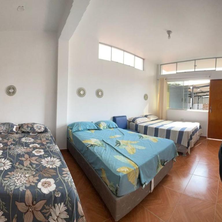 Hospedaje Pinos del Mar - Triple Room with Pool View - 4