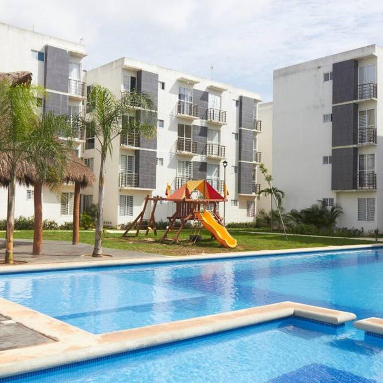 Departamento Tropical en Playa del Carmen - Apartamento de 2 dormitorios - 1