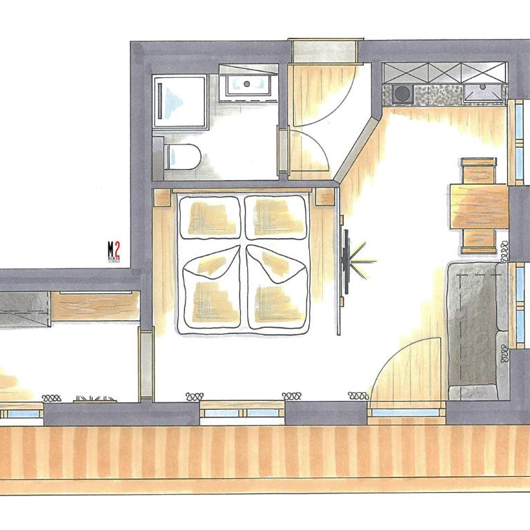 Grittlmühle Chalet Ferienwohnungen - Apartment mit 1 Schlafzimmer - 12
