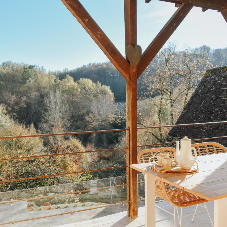 MAISON CISTUS - Maison d'hôtes de charme - Suites et gîte avec terrasses privées - Proche de Sarlat, au coeur de la Nature - Ferienhaus - 6
