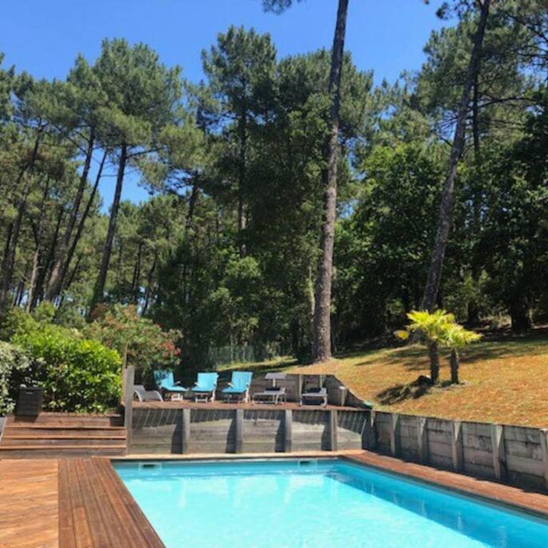 Villa avec piscine pétanque ping-pong garage près golf plage - Villa avec Piscine Privée - 3