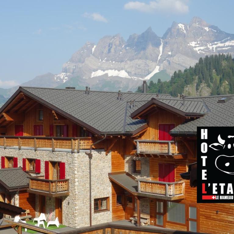 Hotel L'Etable - Doppelzimmer mit Blick auf den Weiler - 3