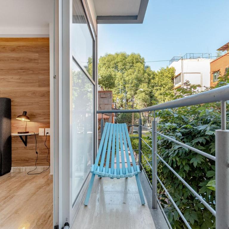 Benjamin Franklin 175, in Condesa by Blueground - Apartamento con balcón - 11