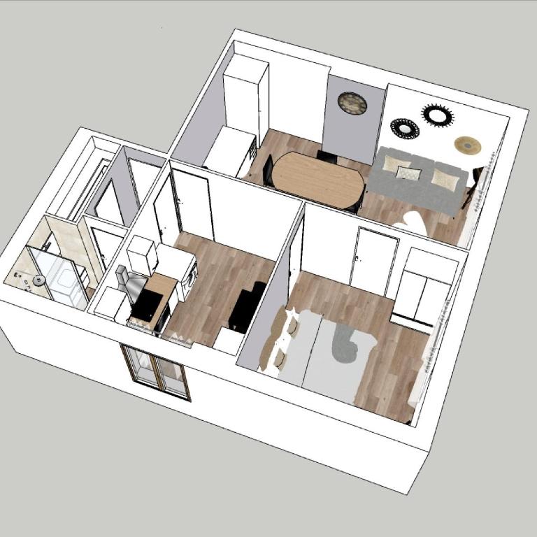 Le République-Gare-Centre ville - One-Bedroom Apartment - 30