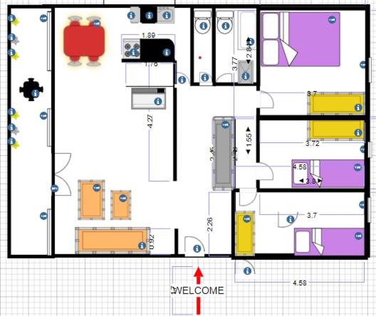 Apartment Ciglane - Pet friendly - Three-Bedroom Apartment - 15