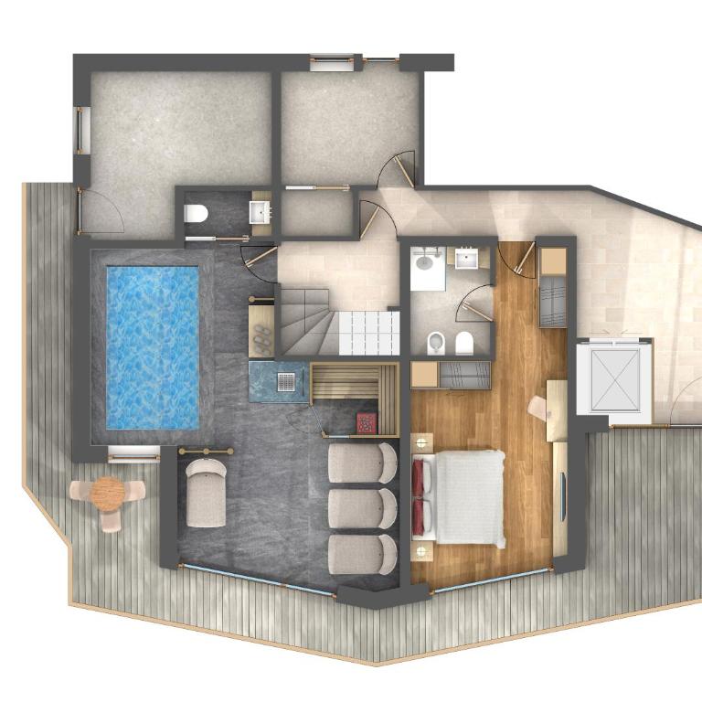 Luxury Chalet Lefiro - Villa mit privatem Pool - 14