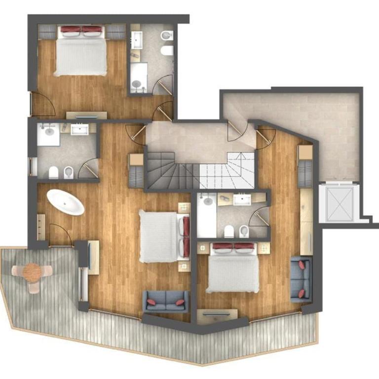 Luxury Chalet Lefiro - Villa mit privatem Pool - 15
