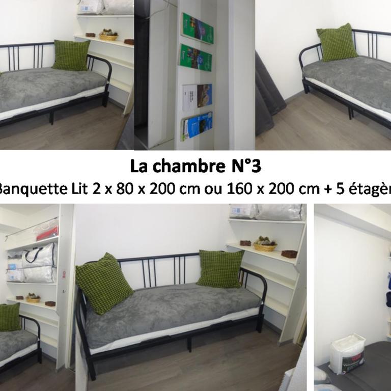 Appartement 8-10 personnes SUPERDEVOLUY Hautes Alpes REZ DE CHAUSSÉE Vue panoramique 3 CHAMBRES - Apartment mit 3 Schlafzimmern - 13