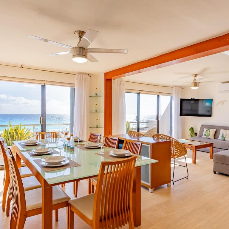 Amazing Caribbean Ocean view at Villas Marlin in Cancun - Apartamento - 1