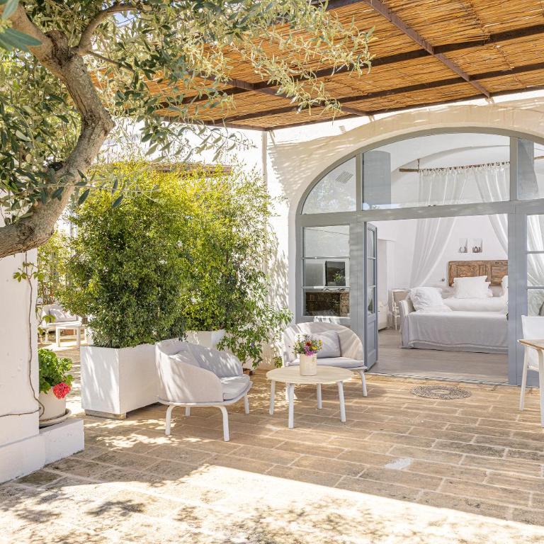 Masseria Le Torri - Camera Superior Matrimoniale/Doppia con Letti Singoli con Divano-Letto - 7