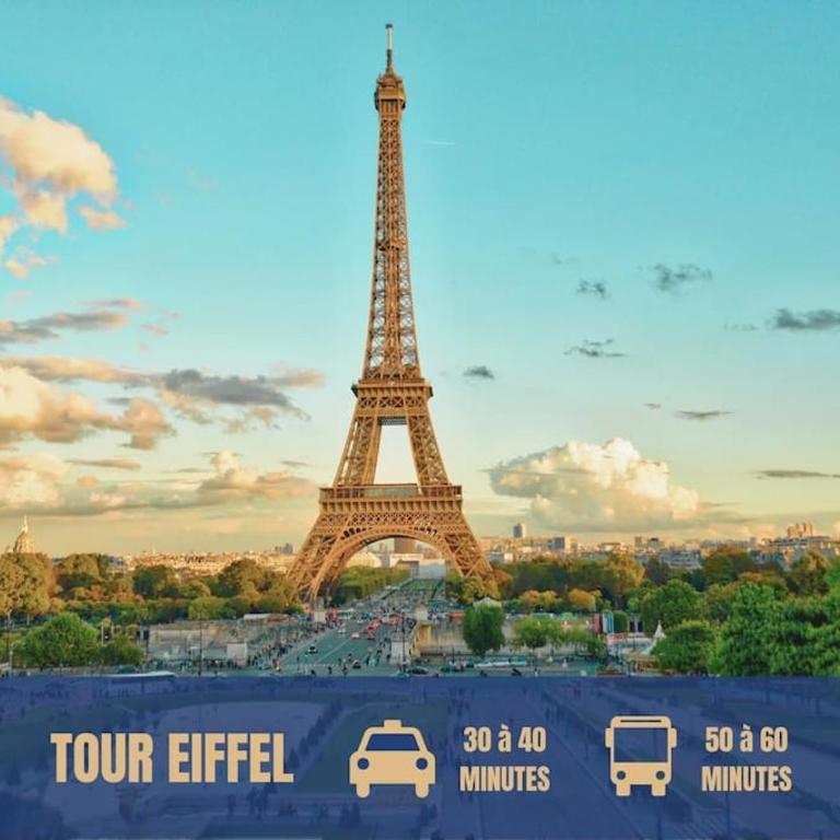 9 mi from Stade de France - Charming 5-room - Apartment - 2