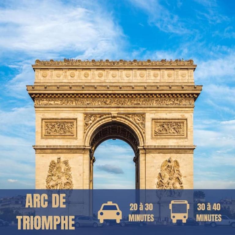 9 mi from Stade de France - Charming 5-room - Apartment - 12