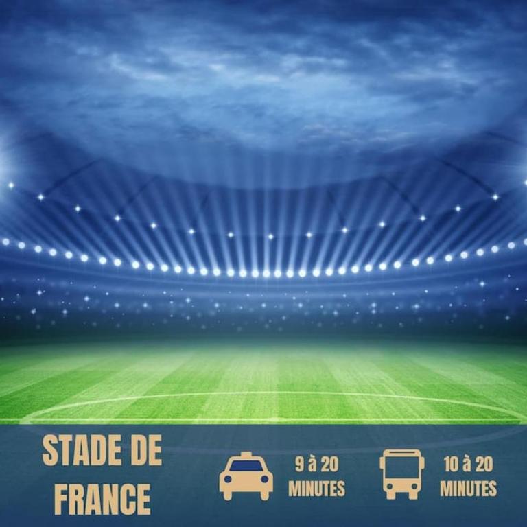 9 mi from Stade de France - Charming 5-room - Apartment - 28