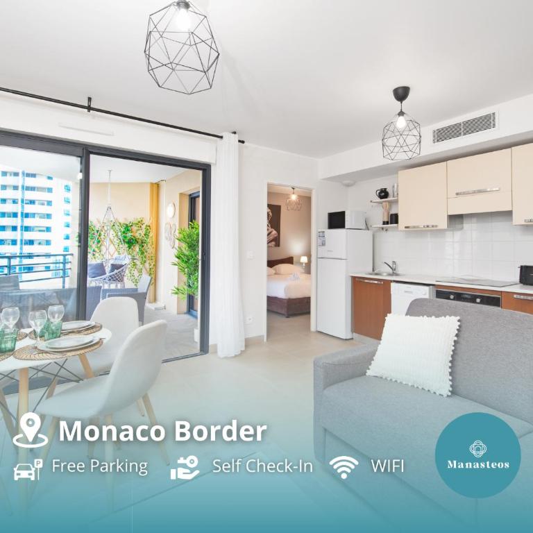 Vue Monaco & Tour Odéon - Terrasse - Parking - BH - Appartement 1 Chambre - 1