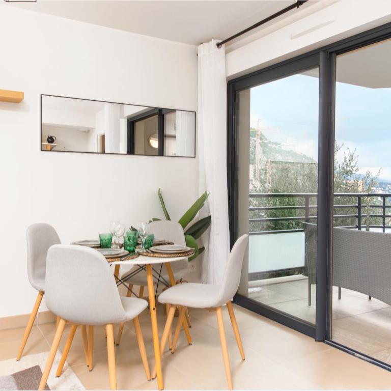 Vue Monaco & Tour Odéon - Terrasse - Parking - BH - Appartement 1 Chambre - 9