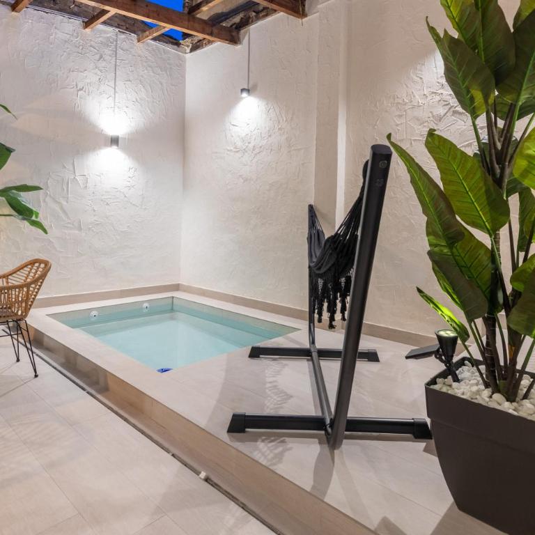 Apartamento con piscina y terraza - Apartamento de 1 dormitorio - 6