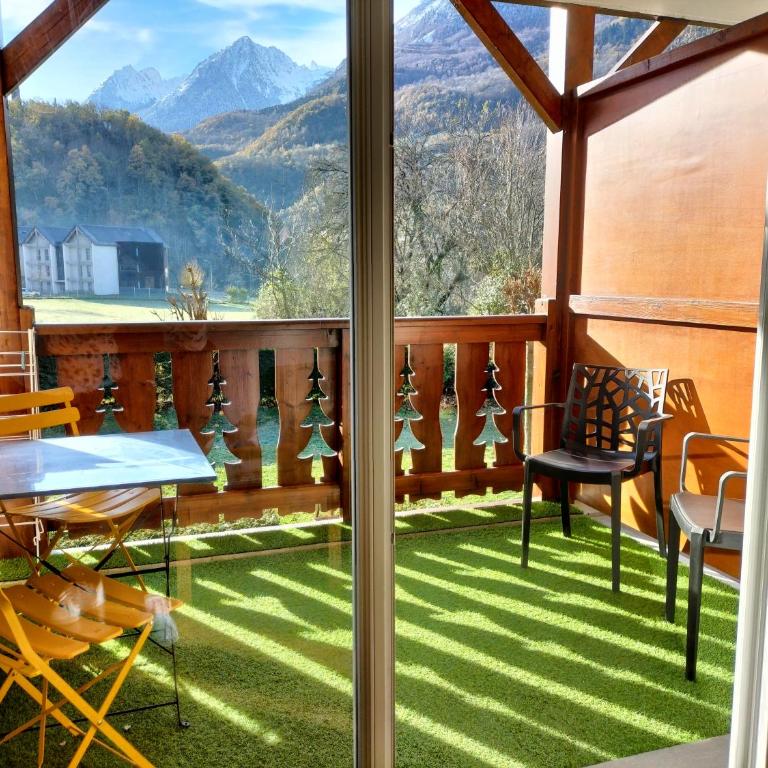 Balcon plein sud, piscine/spa - Appartement 2 Chambres - 8