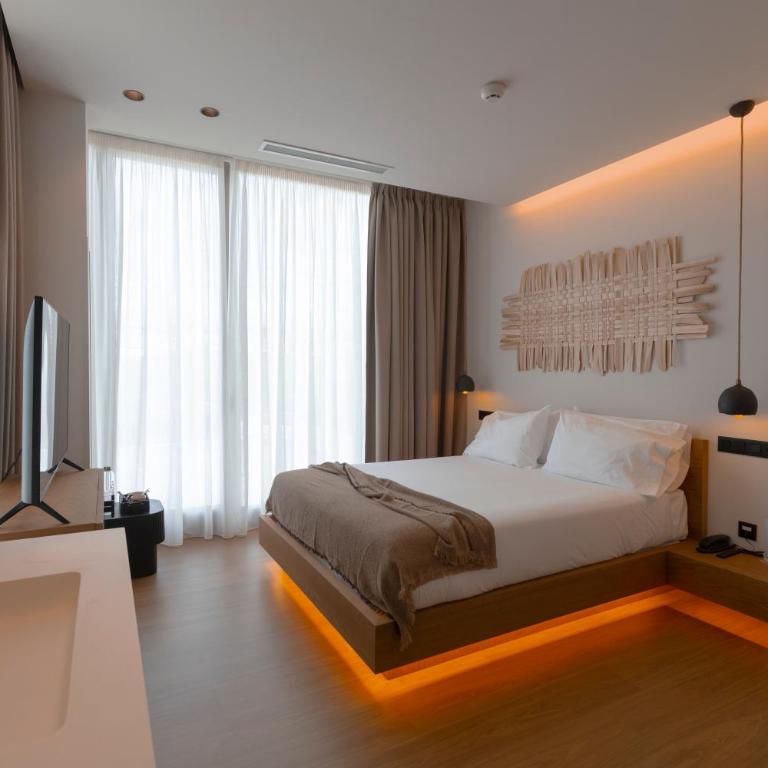 Malates Slow Boutique Hotel - Habitación Doble Deluxe con vistas laterales al mar - 4