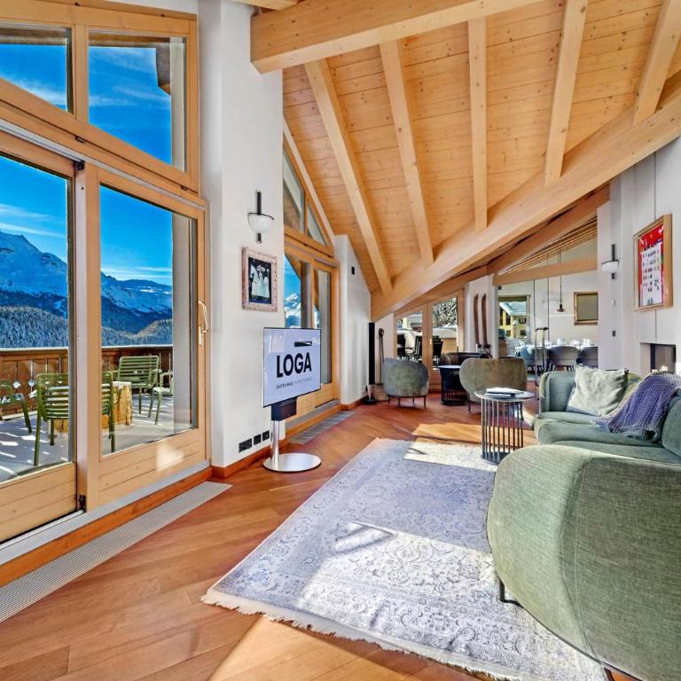 Abitaziun Sülla Spuonda - Champfèr - Penthouse-Apartment - 10
