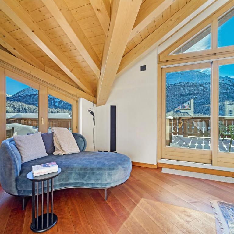 Abitaziun Sülla Spuonda - Champfèr - Penthouse-Apartment - 17