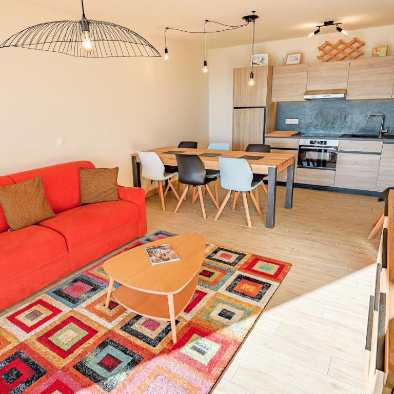 Arc 1600 SunsetPanorama Skis aux pieds 6 pers - Three-Bedroom Apartment - 13