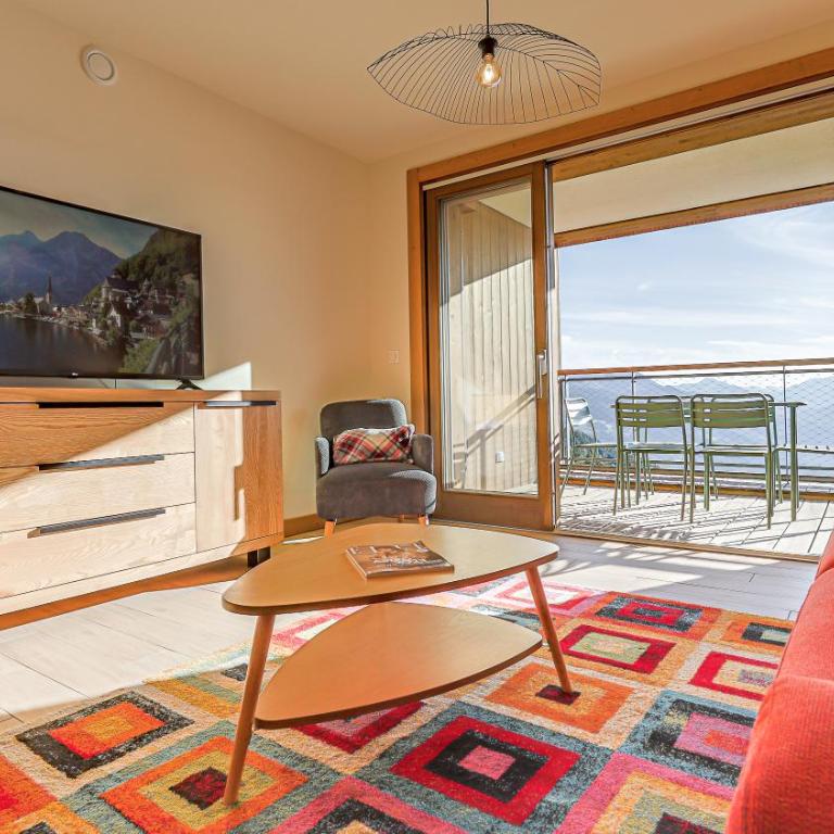 Arc 1600 SunsetPanorama Skis aux pieds 6 pers - Three-Bedroom Apartment - 1