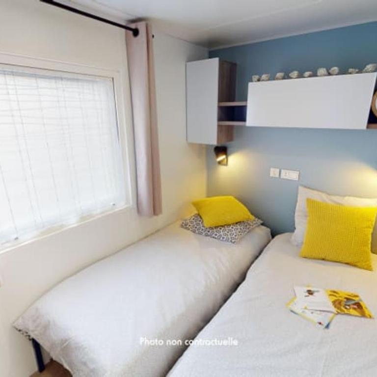 Camping Officiel Siblu Les Sables du Midi - Mobile Home 3 Chambres 8 Personnes « Bien-Être Signature » Avec Climatisation - 4