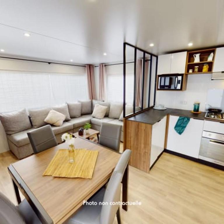 Camping Officiel Siblu Les Sables du Midi - Mobile Home 3 Chambres 8 Personnes « Bien-Être Signature » Avec Climatisation - 5