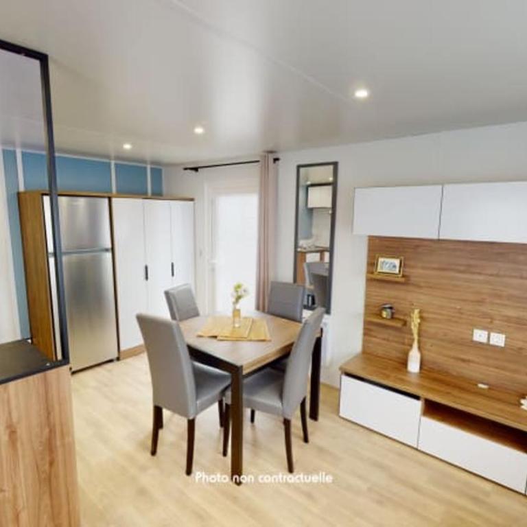 Camping Officiel Siblu Les Sables du Midi - Mobile Home 3 Chambres 8 Personnes « Bien-Être Signature » Avec Climatisation - 8