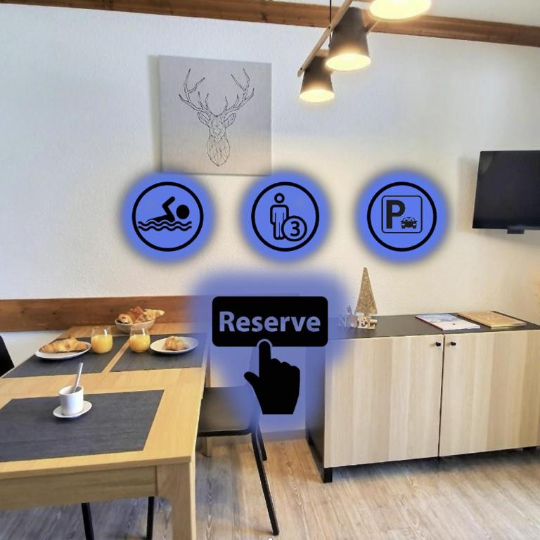 Super studio - Piscine - Parking couvert - Pied des pistes - Studio - Vue sur Montagne - 1